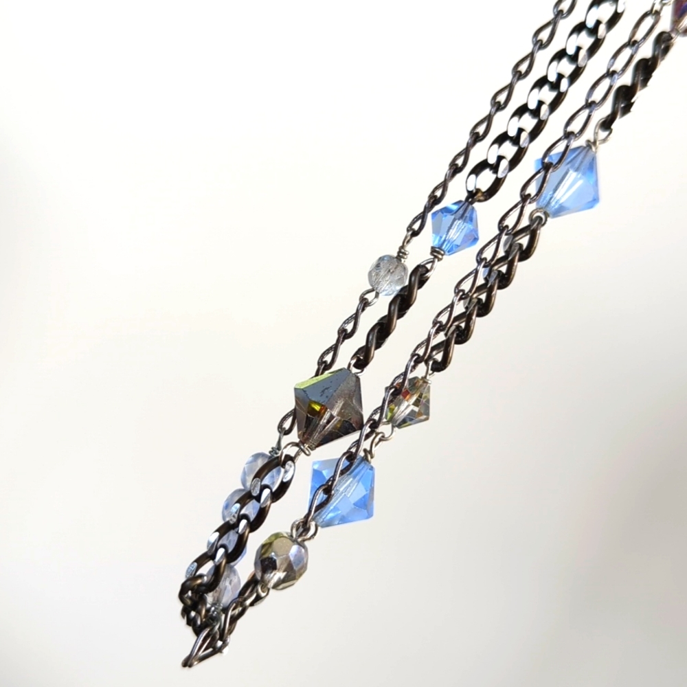 Sparkly necklace Y2K